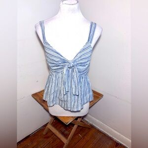 Storia Striped Halter Top